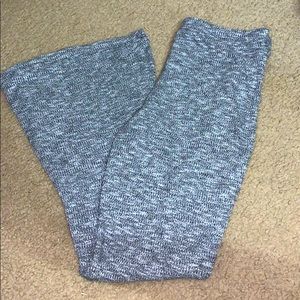 Girls/juniors wide leg flair pants